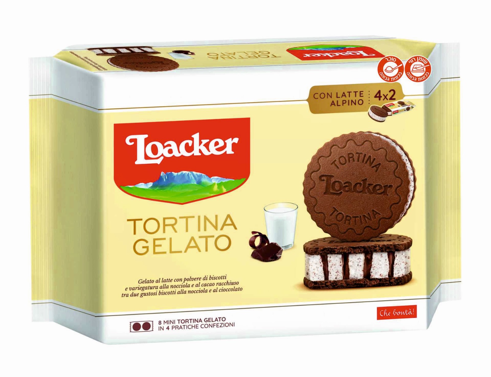 לואקר Tortina Gelato