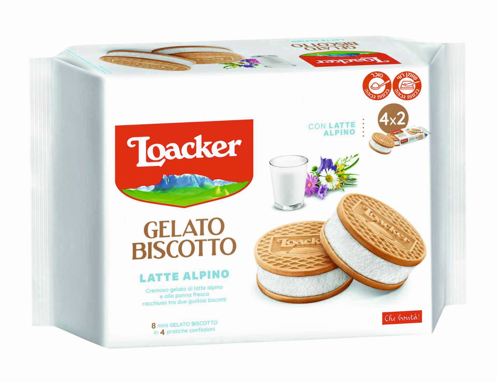 לואקר וניל Gelato Biscotto