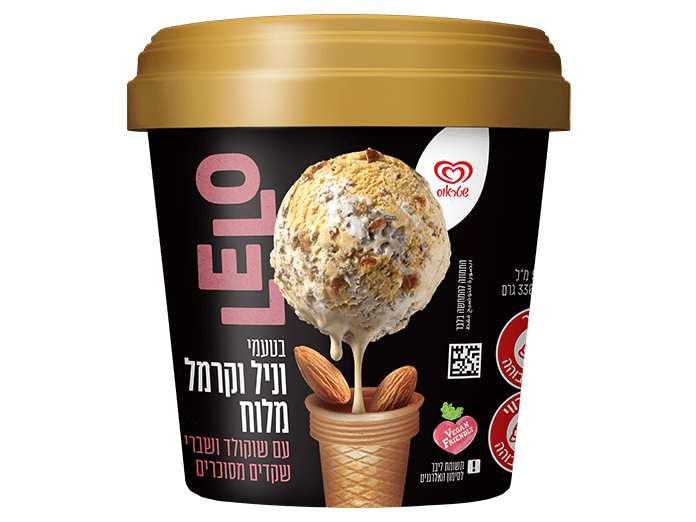 LELO בטעמי וניל וקרמל מלוח